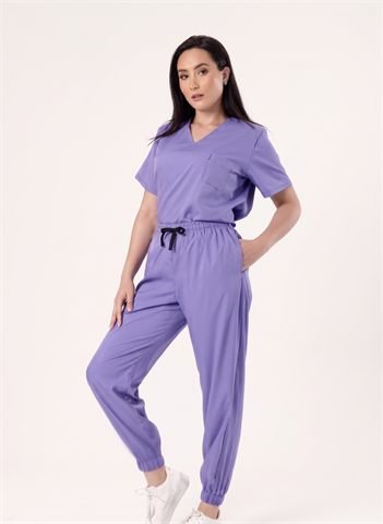 Uniforme antifluidos Ecotopía color Lavanda