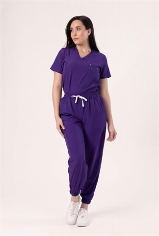 Uniforme antifluidos Ecotopía color Morado
