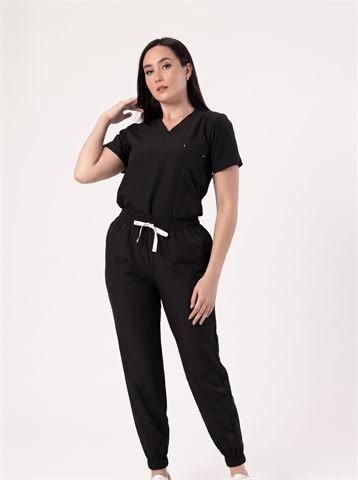 Uniforme antifluidos Ecotopía color Negro